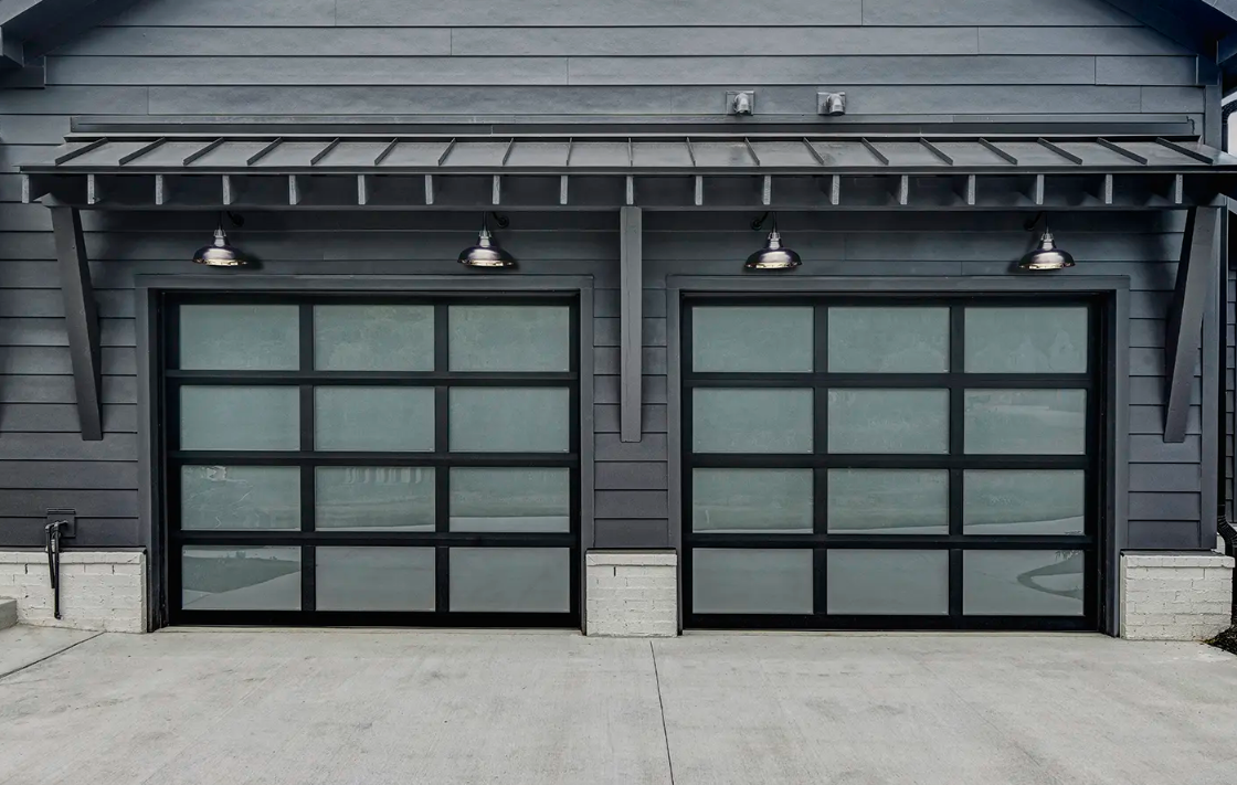 garage door section replacement.